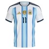 Fotballtrøye Argentina Di Maria 11 Hjemmedrakt VM 2026 Kortermet